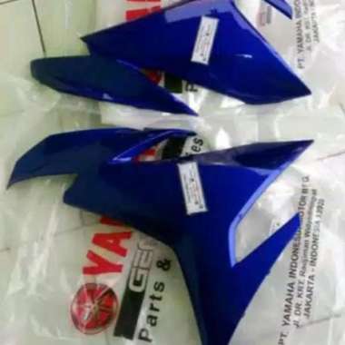 cover body belakang dan sayap depan mx king biru original Yamaha