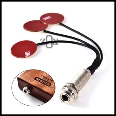 Pickup Passive Piezo Transducer Instrument Kalimba 3pcs