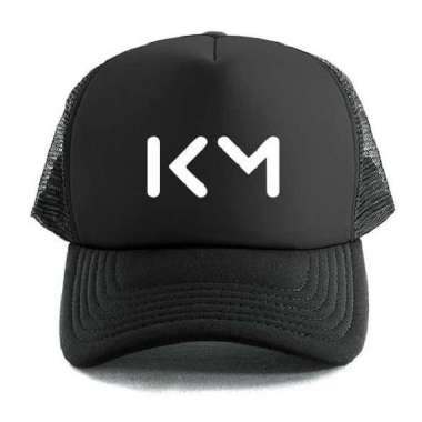 Topi Trucker Sepak Bola Fans Kylian Mbappé PSG Club Baseball Cap Klub Putih