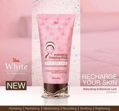 Viva Waterdrop Sleeping Mask 80gr/krim malam/sleeping mask viva