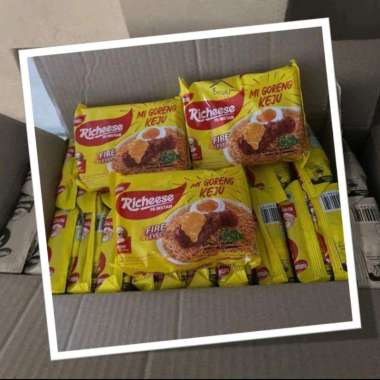 Mie goreng richeese rasa keju level 0 frozen food mie instan