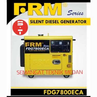 FDG7800ECA GENSET GENERATOR LISTRIK SILENT SOLAR 5000 WATT 5KVA FIRMAN