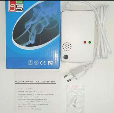 Batanta store ALARM PENDETEKSI KEBOCORAN GAS LPG ) DETECTOR KEBOCORAN GAS LPG putih