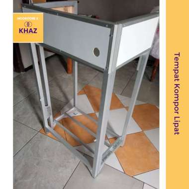 Meja Kompor Lipat Portable Alumunium