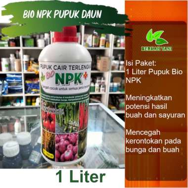 Bio NPK 1 Liter Pupuk NPK Cair Pupuk Penambah Bobot Padi