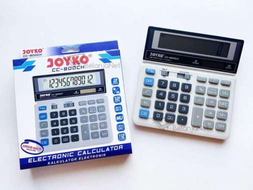 Kalkulator | Calculator Joyko 12 Digit dengan Check Correct CC-800CH