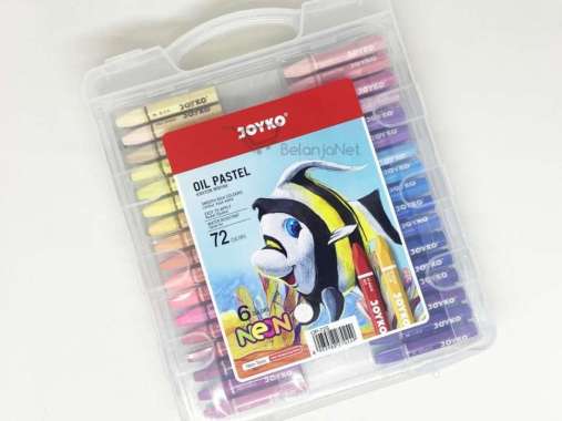Krayon | Crayon TITI Joyko Oil Pastel 72 Warna