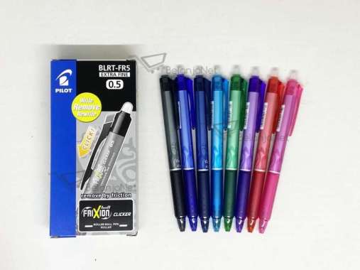 Pen Pilot Frixion (bisa dihapus / eraseable pen) 0.5mm / 0.7mm Ungu 0.5