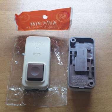 Tombol Knop bell Ding Dong Saklar MIKAWA 3A 250v AC MG8378