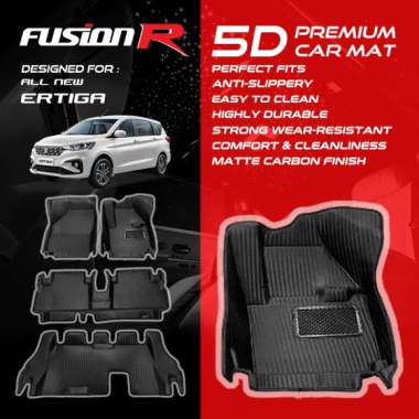 Fusion R Karpet Mobil 5D All New Ertiga / Premium Car Carpet Carbon New Model