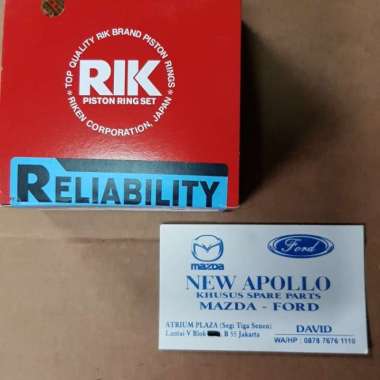 Ring Piston Seher Mazda Vantrend Mr 323 Trendy Ford Laser Taxi Japan