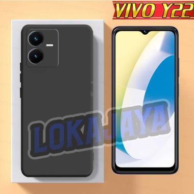 LOKAJAYA Case VIVO Y22 New 2022 UltraThin Slim Matte Premium Softcase CASE VIVO Y22