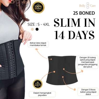 Bellycare 25 Boned Breathable Postpartum Corset - Korset Pelangsing Pasca Lahiran Normal &amp; Caesar
