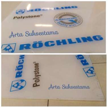 Polypropylene PP Sheet 25mm Rochling / PP Lembaran