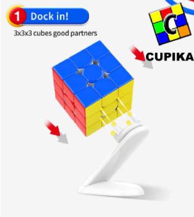 Stand Rubik Cube / Dudukan Rubik / GAN standing ai dan biasa FOR NORMAL CUBE