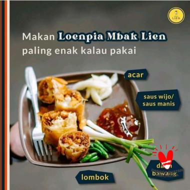 LUNPIA LOENPIA LUMPIA LOEMPIA MBAK LIEN OLEH-OLEH SEMARANG isi 5 PCS LUNPIA GORENG