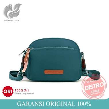 Tas Selempang Wanita COLORFUL FOX 2203 Sling Bag Wanita Pine Green