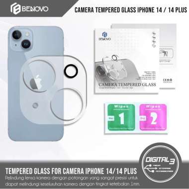 Benovo Tempered Glass Camera Iphone 14 /14 PLUS Protector Lensa Kamera