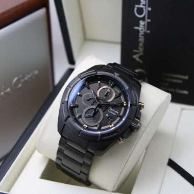 JAM TANGAN PRIA ALEXANDRE CHRISTIE ORIGINAL AC 6621 MC Black Gold