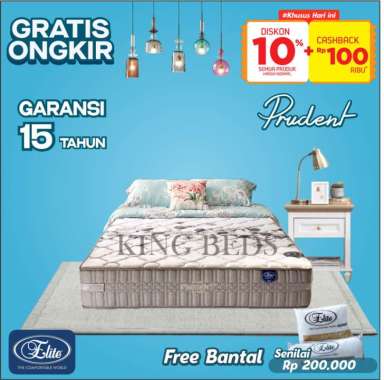 Elite Spring Bed Prudent Matras / Mattress KASUR ONLY 160 180 200 120 120*200