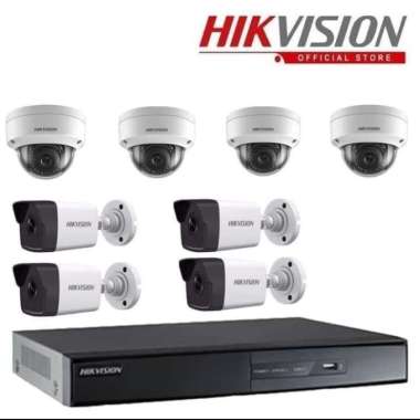 PAKET NVR HIKVISION 8CHANNEL + 8 IPCAM + HDD 2TB