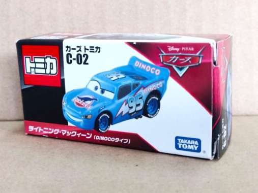 TAKARA TOMY Tomica Cars C-02 Lightning McQueen (Dinoco Type)