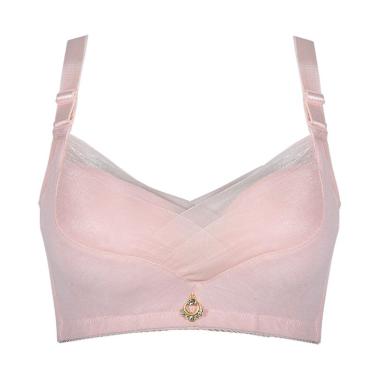 Cynthia Semi Kemben Bra [3/4 Cup] 40B pink