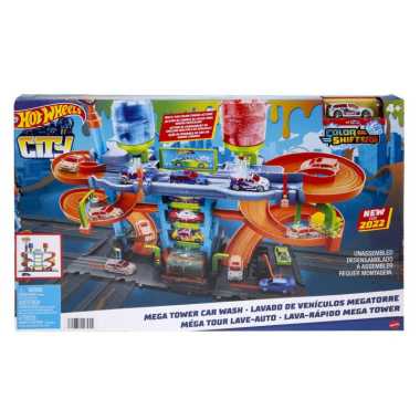 Hot Wheels Mega Tower Car Wash HDP05