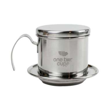 Filter Saring Kopi Vietnamese Coffee Pot Stainless - LC2 Silver