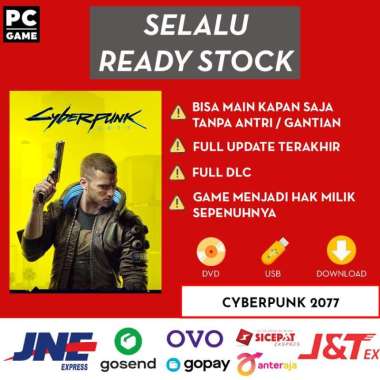 CYBERPUNK 2077 PC GAMES FULL VERSION + FULL DLC - DVD - DOWNLOAD - USB DOWNLOAD