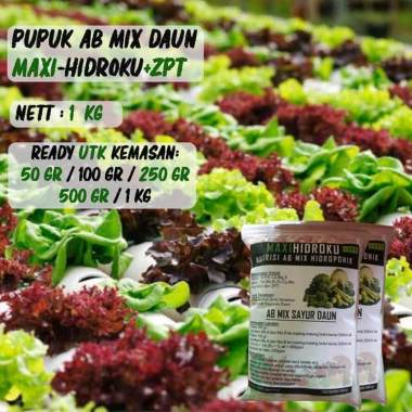 PT PETROSIDA GRESIK Pupuk Hidroponik AB Mix Daun [1 Kg] MULTICOLOUR