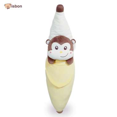 Boneka Giant Pisang Jumbo 1,5 Meter Karakter Rabbit Monkey Gorilla Pinguin Shiba by Istana Boneka Mo