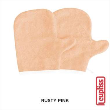 x2 Little Palmerhaus Bamboo Washmitt Rusty Pink Waslap Bayi null Rusty Pink