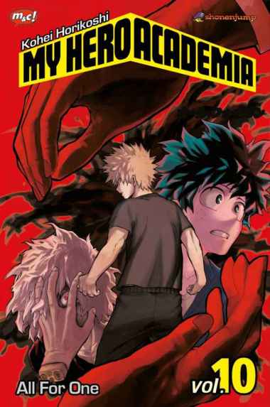 KOMIK MY HERO ACADEMIA VOL 10 - KOHEI HORIKOSHI