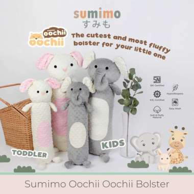 Kamikadomu - Sumimo Oochii Oochii Bolster - Bantal Karakter Anak Kids Rabbit