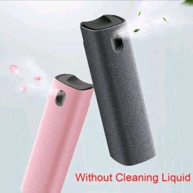 Tkicentol 2 in 1 Spray Cleaning Kit Pembersih Layar Kain Microfiber
