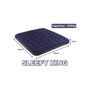 Goto Sleefy Matras Tidur Kasur Angin Pompa Tiup Double Air Bed 180 KING