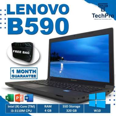 LAPTOP LENOVO B590 INTEL CORE i3 RAM 8GB SSD 256GB TERMURAH
