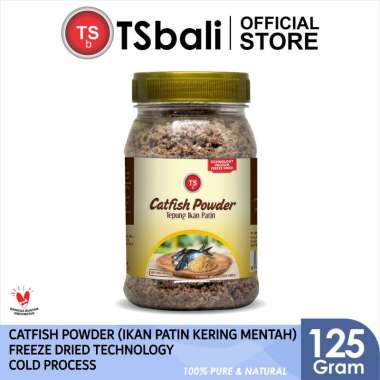 TSb Catfish Powder ( Ikan Patin Kering Mentah ) Freeze Dried Technology 125gr