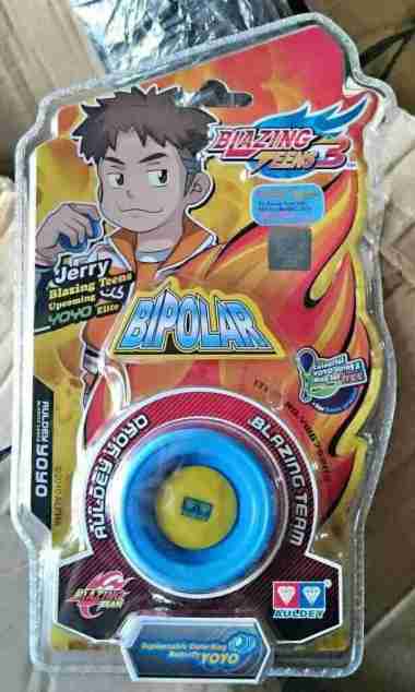Mainan Yoyo Auldey Blazing Teens 3 - Bipolar Biru