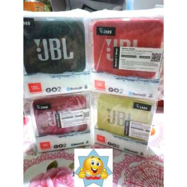 JBL GO 2 Bluetooth Speaker Original Garansi Resmi IMS Merah