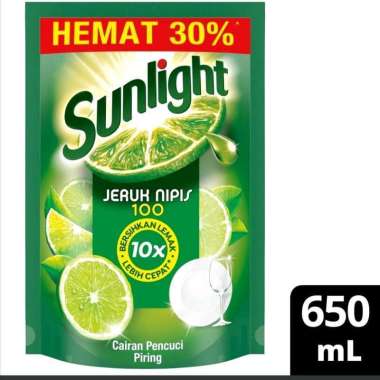 Sunlight Jeruk Nipis 650ml 1dus 12pc
