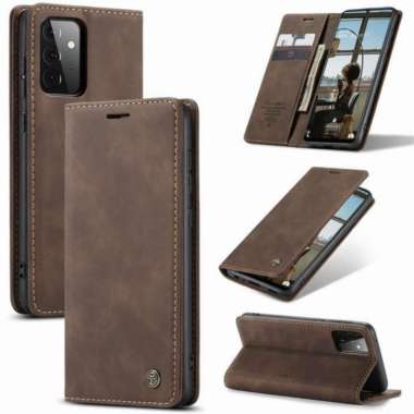 SAMSUNG A53 5G FLIP CASE CASEME DOMPET KULIT ORIGINAL CASING Hijau