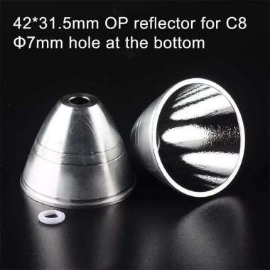 CONVOY ASTROLUX REFLEKTOR REFLECTOR C8 C8+ SMO SMOOTH OP ORANGE PEEL OP 7MM