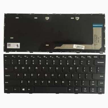 Keyboard Laptop Lenovo Ideapad 110-14isk Series - Soket Pinggir