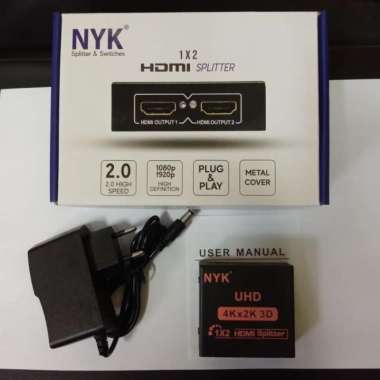 Nyk HDMI Splitter 2Port