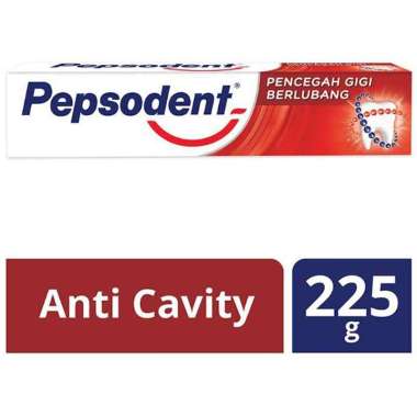 Promo Harga Pepsodent Pasta Gigi Pencegah Gigi Berlubang White 225 gr - Blibli