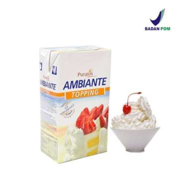 Puratos Ambiante Non Dairy Whipped Cream [1 Liter]