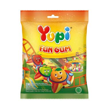Yupi Fun Gum Permen Jelly [110 g/ Kemasan Hanging Bag]