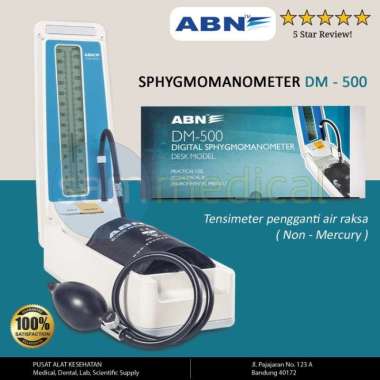 ABN Tensimeter Manual Digital Sphygmomanometer Model DM 500